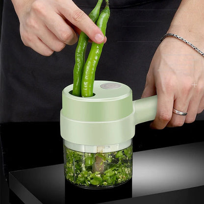 PotSlice V2: Wireless Electric Vegetable Cutter