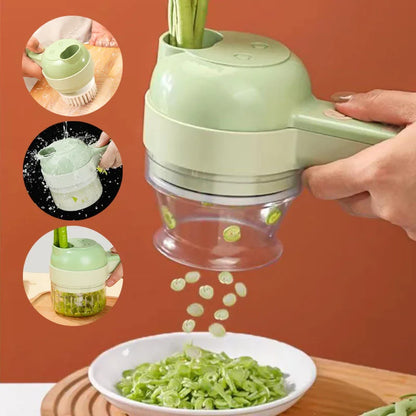 PotSlice V2: Wireless Electric Vegetable Cutter