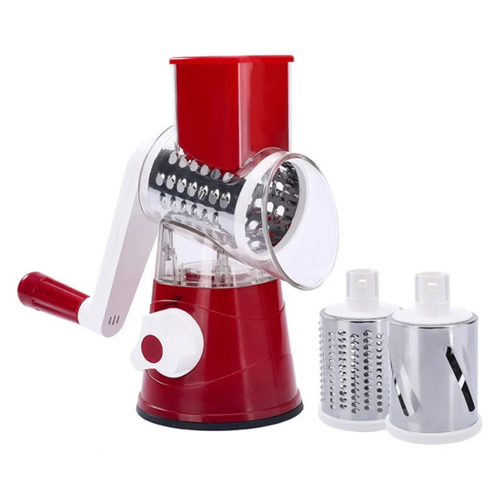 CheeseTwist Grater: Rotary Slicer