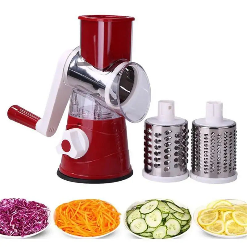 CheeseTwist Grater: Rotary Slicer