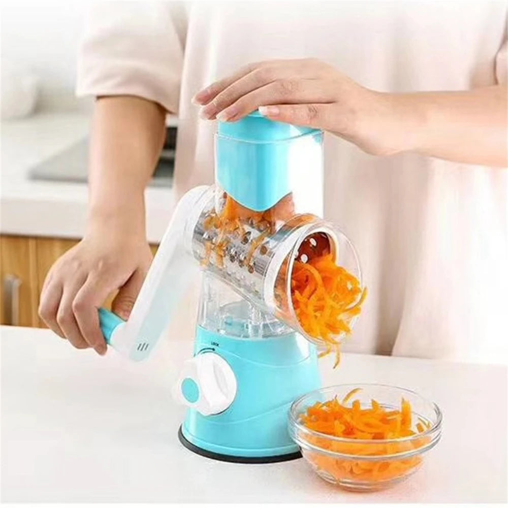 CheeseTwist Grater: Rotary Slicer