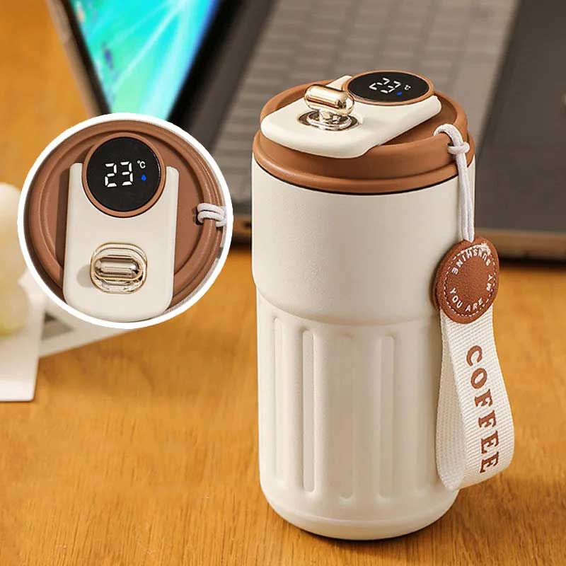 TempSmart 450: Stainless Steel Thermal Mug